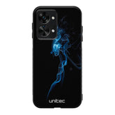 OnePlus Nord 2T suojakuoret - Blue Smoke On Black - Ei